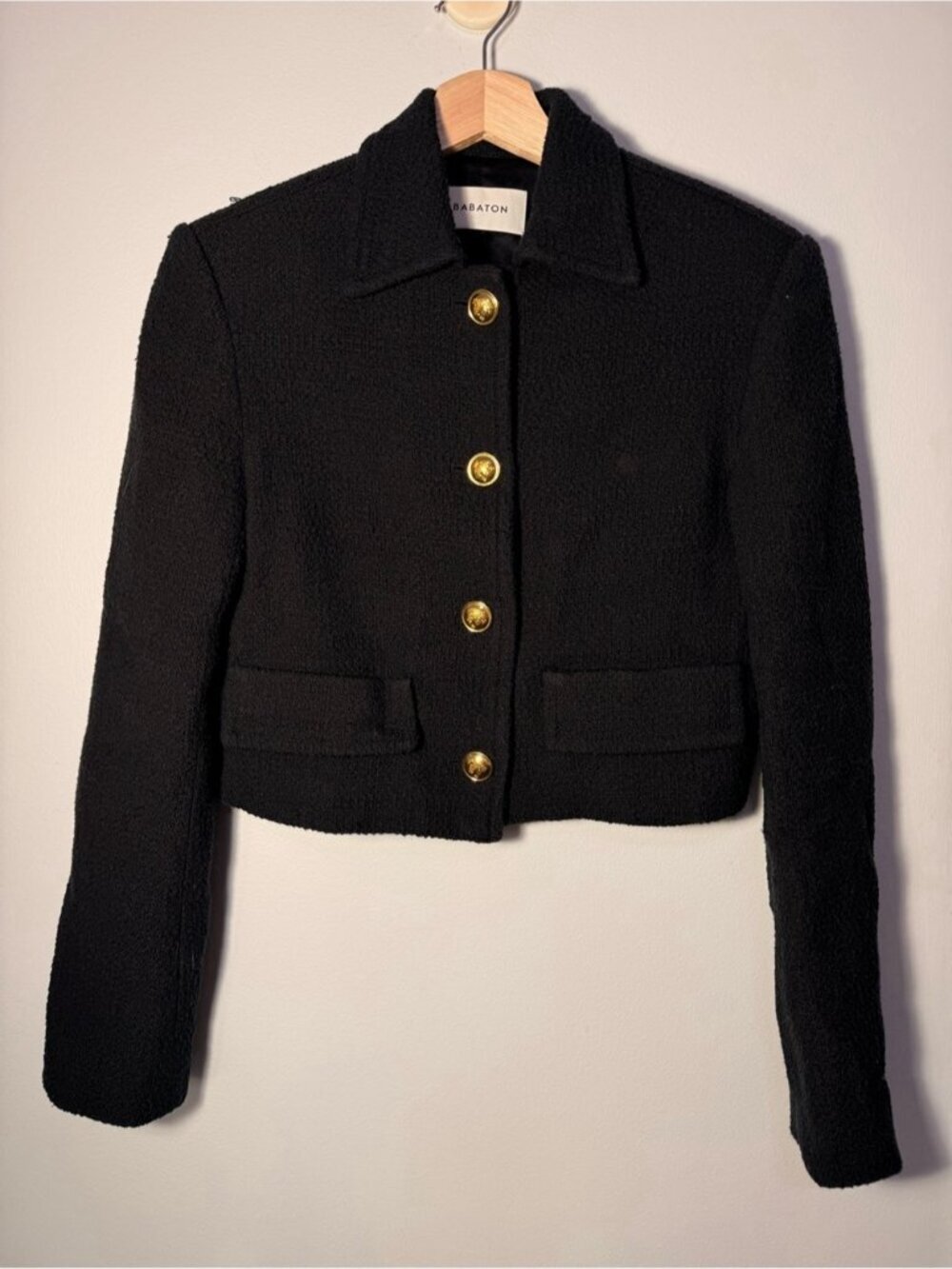 Aritzia Babaton Black Frances Jacket size XXS - Picture 4 of 9